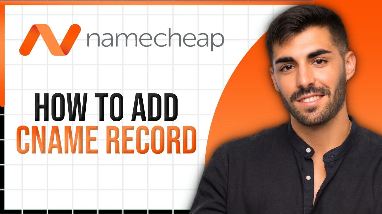 How to Add a CNAME Record in Namecheap - YouTube