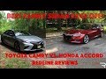 2018 Honda Accord Vs Toyota Camry – Redline: Comparison Test