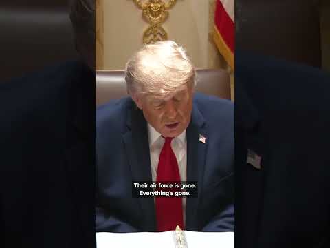 Video Trump on Iran situation: I dont call it a war. I call it a conflict.