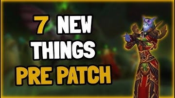 New Things in TBC Classic pre patch