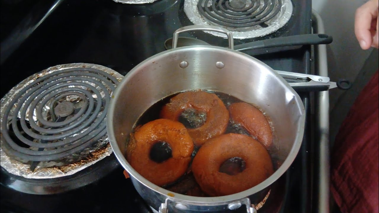 Rosquillas en miel facil y rapido