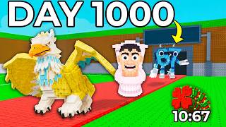 I Spent 1000 DAYS In Steal A Brainrot!