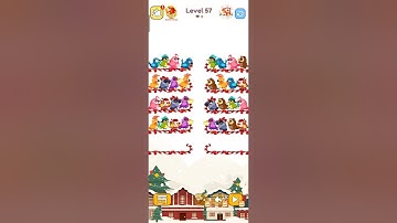 Birds Sort Colour GAMEPLAY | Level 53 to Level 61 #8-Bit games #birdsortcolour