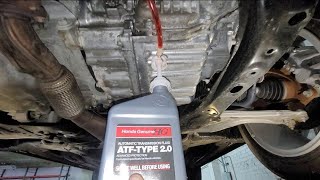 HOW TO CHECK, TOP OFF TRANSMISSION FLUID ATF LEVEL ON A 2019-2023 ACURA RDX