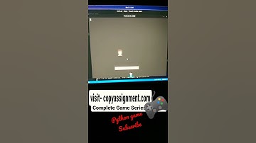 python game | make games in python coding language #python #pygame