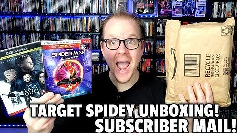 NO WAY HOME TARGET EXCLUSIVE UNBOXING, NEW PICKUPS, AND SUBSCRIBER MAIL!