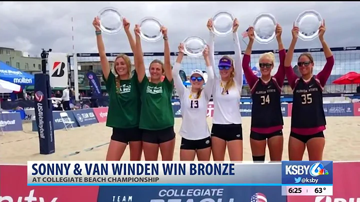 Sonny & Van Winden win bronze at USA Volleyball Collegiate Beach Championship