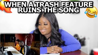 RDCworld1 How Rappers be when a trash feature ruins the whole song Reaction | Dearra Reacts