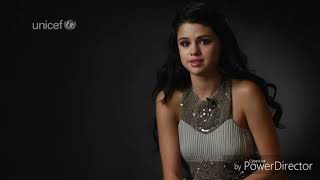 Selena gomez unicef interview -