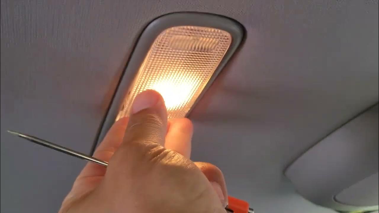 How To Remove / Replace 2017-2021 Honda Pilot Dome Lights. - YouTube