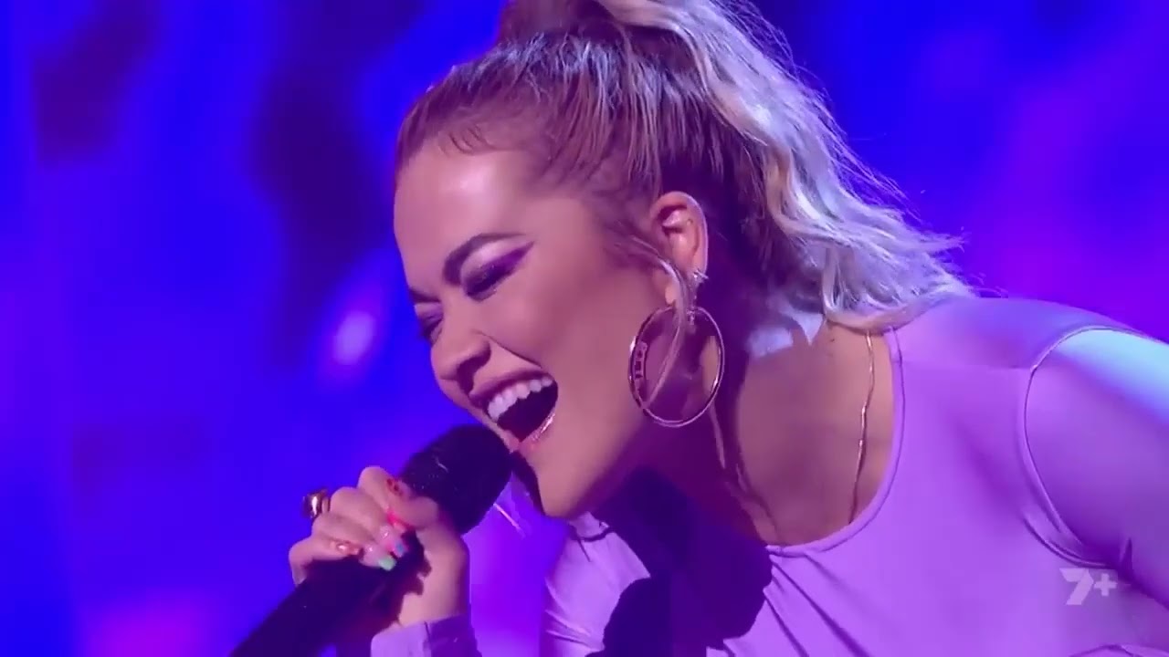 Rita Ora sings "Let You Love Me" with contestant | The Voice of Australia