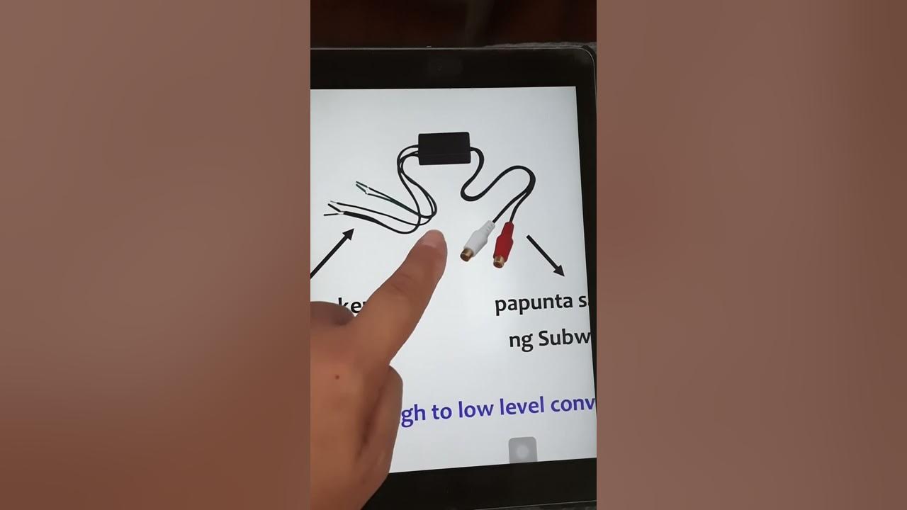 Audio High to Low Level Converter Part 2 YouTube