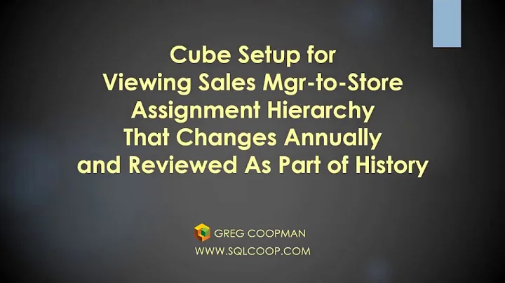 Cube Setup for an Annual Hierarchy That Becomes Pa...