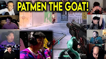 Valorant Streamers Reacts To PRX PatMen Insane 1v2 CLUTCH Against Sentinels In EWC 2025