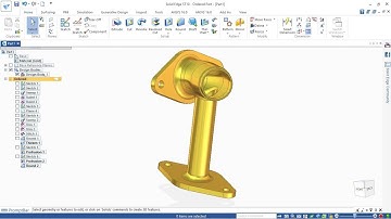 SolidEdge Pipe Sweep Flange