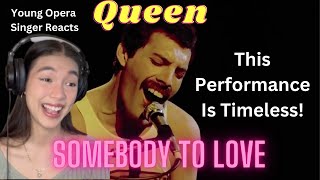 Young Opera Singer Reacts To Queen - Somebody To Love (live in Montreal 1981)