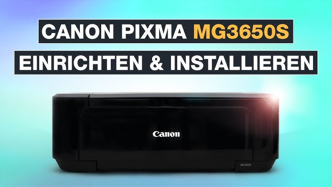 CANON PIXMA MG3650S WIFI : Unboxing, Setup & Test! 