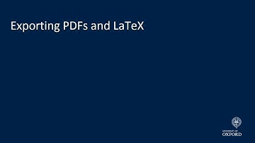 Exporting Documents from LyX