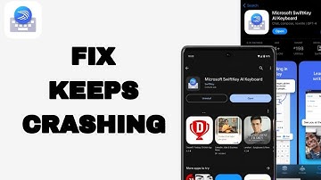 How To Fix And Solve Keeps Crashing On Microsoft SwiftKey Ai Keyboard App | Easy Fix