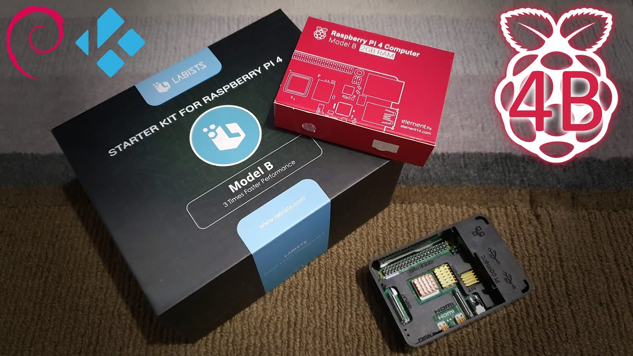 LE Kit du nouveau Raspberry Pi 4 avec un ventilateur simple