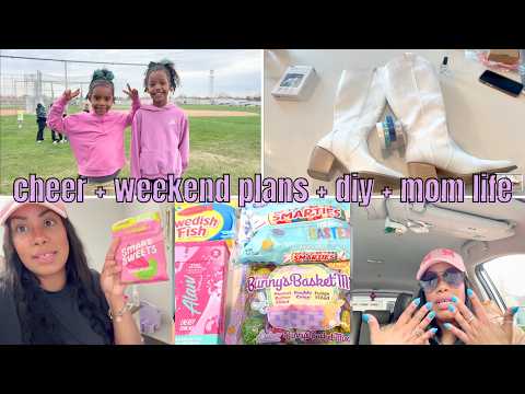 BUSY DAY IN MY LIFE | WERE GOING TO ANOTHER BASEBALL GAME | CHEER | EASTER BASKETS | CRISSY MARIE