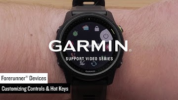 Support: Customizing Forerunner® Controls & Hot Keys
