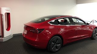 Tesla model 3 lr dual motor awd| red multi-coat | pup eap fsd 18" aero
wheels my referral link for six months of free supercharging credit:
http://ts.l...