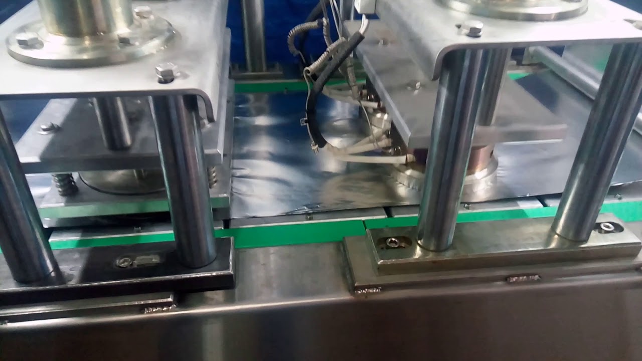 آلة ختم قصدير علبة حلاوة راسين .. حلاوة البرج