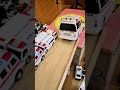 Pushing minicar toys Ambulance collection #救急車 #minicar #toys #ambulance