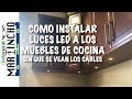 Muebles de cocina con luz LED