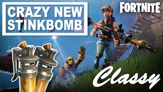 FORTNITE | NEW STINK BOMB GAMEPLAY | FUNNY MOMENTS @SirClassy