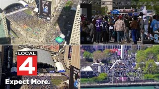 Metro Detroiters welcome nation to downtown for the NFL draft