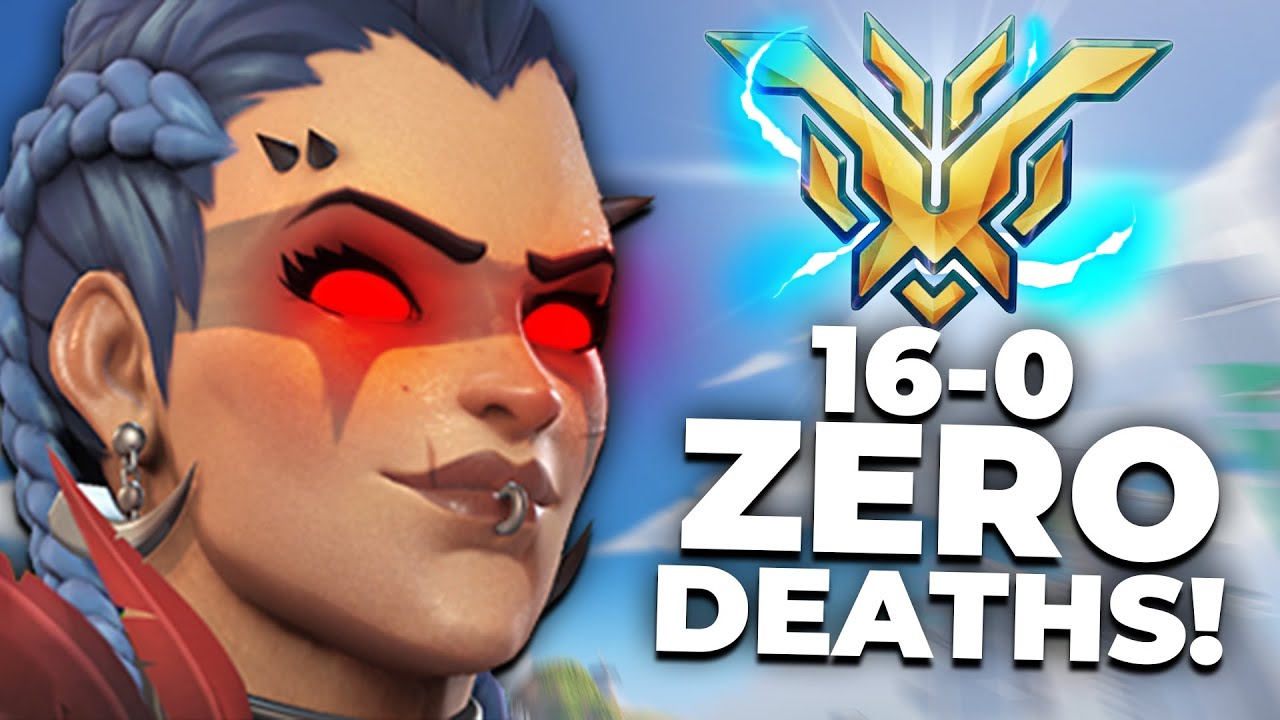 ZERO DEATH GAME as JUNKERQUEEN in Overwatch 2!