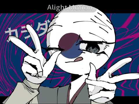 朝鮮半島兄弟(south korea＆north Korea)でキッカイケッタイmeme👻    #カントリーヒューマンズ  #カンヒュ  #countryhumans