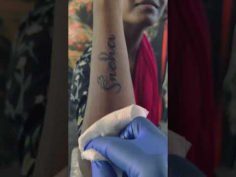 Name Tattoo 💕✨|