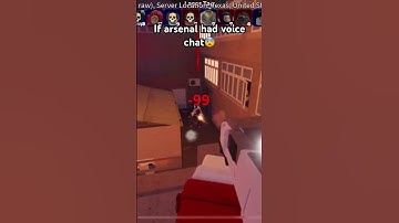 If arsenal had voice chat💀#roblox#robloxmemes#robloxshorts#arsenal#robloxarsenal#funny#memefunny