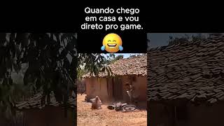 Quando chego em casa e vou direto jogar! 😂😂😂 #gamememes #gamememe