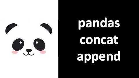 [Pandas Tutorial] how to concatenate (merge) two dataframe