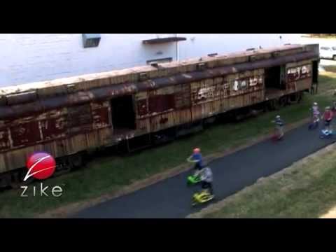 Zike Riding Falls Park and the Swamp Rabbit Trail