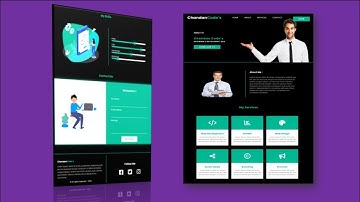 Complete Personal Portfolio Website HTML CSS Part 2