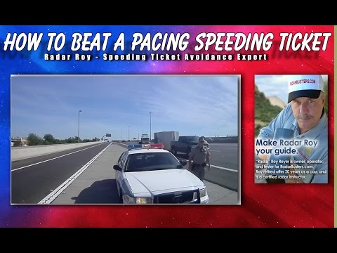 How to Beat a Pacing Speeding Ticket - Radar Roy