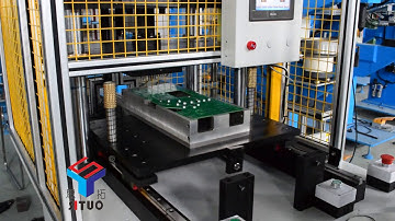 multi point clinching machine for  circuit board