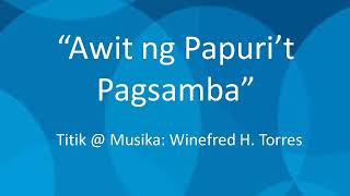 "Awit ng Papuri't Pagsamba" BFJ Music