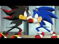 Sonic can't stop Shadow from going after Cosmo