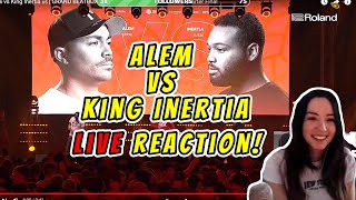 REACTION to Alem 🇫🇷 vs King Inertia 🇺🇸 | GRAND BEATBOX BATTLE 2021: WORLD LEAGUE | Quarter Final