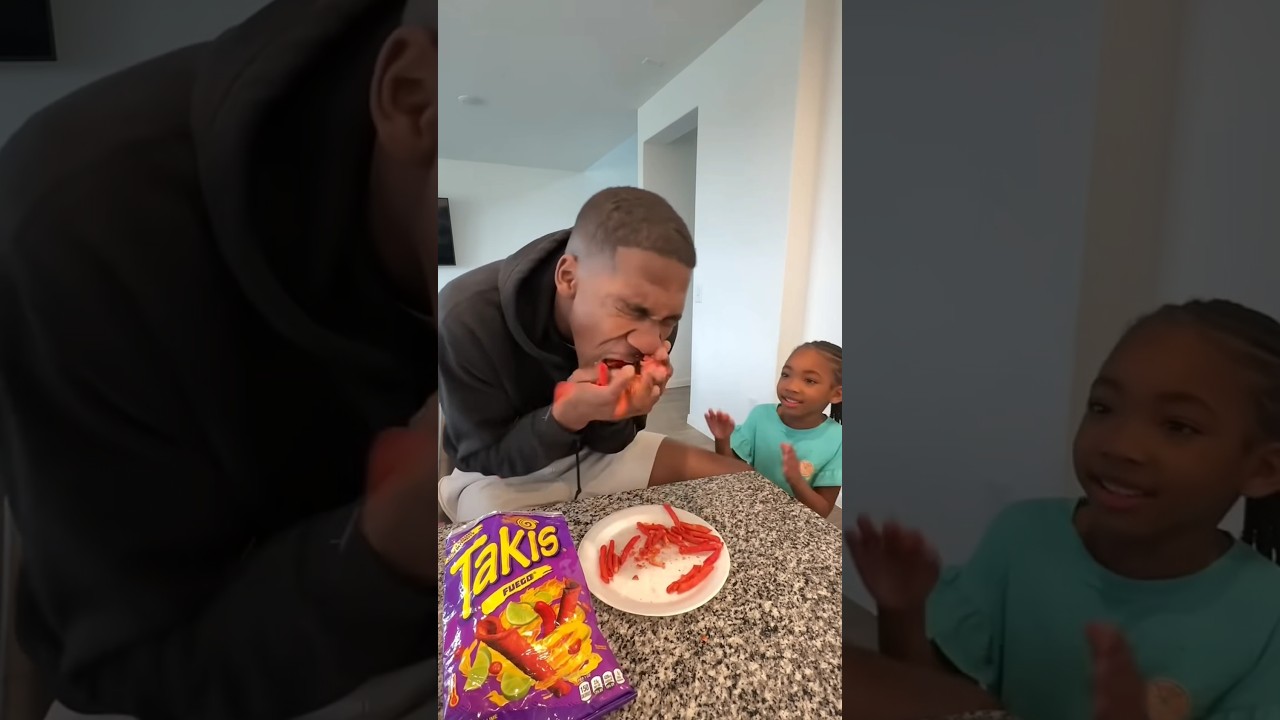 Dad thought daughter wanted his Takis#shorts