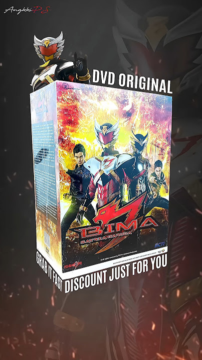 Akhirnya Punya DVD Original BIMA SATRIA GARUDA Nostalgia #bimasatriagaruda #satriagarudabimax