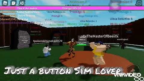 Roblox button simulator celebrating 🥳