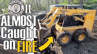 Will it FINALLY Run Well? ~ FINALLY Figured out the HARD Starting. ~ 1995 Gehl 5625sx Skid Loader P5