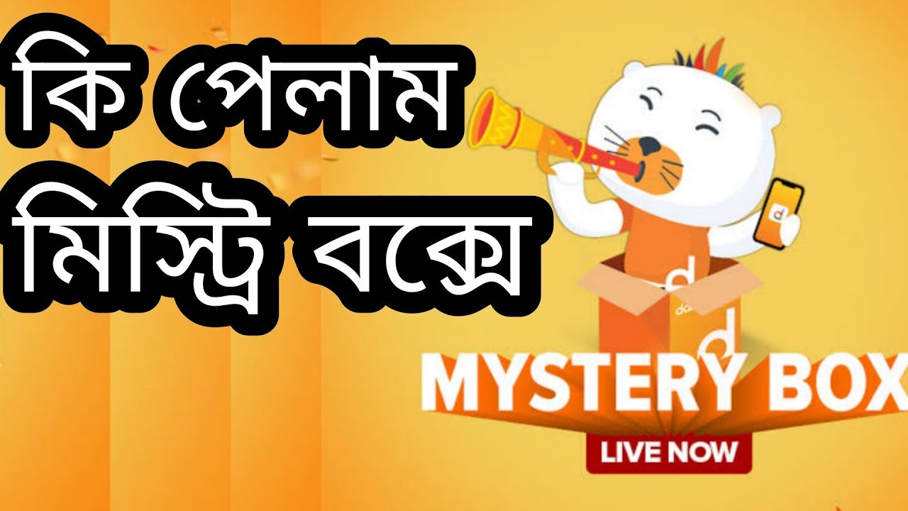 দারাজ মিস্ট্রি বক্স - কি কি থাকে দারাজ মিস্ট্রি বক্সে - Cyber Point
